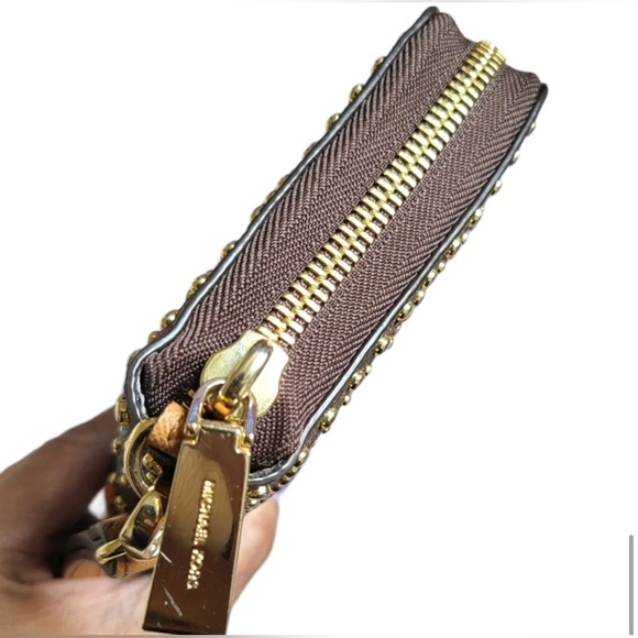 Michael Kors Studded Travel Continental Wallet - Picture 14 of 14
